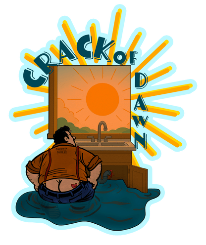 Crack of Dawn Sticker